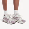 Glitzer-Sneaker für Damen in Weiss/Lila/Rosa Glitzer-Sneaker für Damen in Weiss/Lila/Rosa