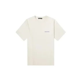 go Luxury Rundhals-Unisex-Baumwoll-T-Shirt mit kurzen Ärmeln, weiss 612966TIVG59055