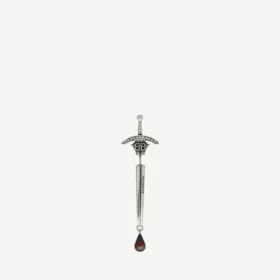 Goth-Schwert-Ohrring in Silber