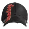 Gothic-Kappe ohne Verschluss «Black» 8465044F7B51000