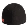 Gothic-Kappe ohne Verschluss «Black» 8465044F7B51000