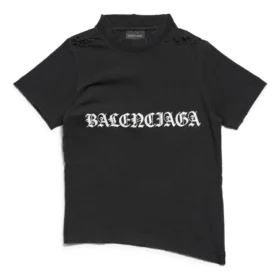 Gothic-T-Shirt (geschrumpft) «Black White» 788246TQVJ51569