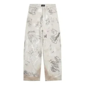 Graffiti-Baggy-Hose «Grey» 745223TBP475411