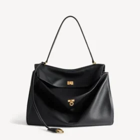 Grosse Rodeo-Handtasche für Damen in Schwarz
