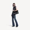Grosse Rodeo-Handtasche für Damen in Schwarz