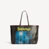 Grosse Select-Tasche für Damen in Schwarz/Gelb Grosse Select-Tasche für Damen in Schwarz/Gelb