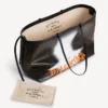 Grosse Select-Tasche für Damen in Schwarz/Orange Grosse Select-Tasche für Damen in Schwarz/Orange