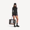 Grosse Select-Tasche für Damen in Schwarz/Orange Grosse Select-Tasche für Damen in Schwarz/Orange