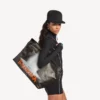 Grosse Select-Tasche für Damen in Schwarz/Orange Grosse Select-Tasche für Damen in Schwarz/Orange