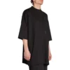 Grosses T-Shirt mit Aufkleber «Schwarz» 720209TNVE41000