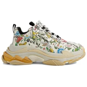 Gucci x Balenciaga The Hacker Project Triple S «Flora Print» 677195-UL110-8461