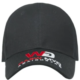Gym Wear Baseballkappe aus Canvas «Black» 623903410B21000