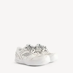 Hamptons Plateau-Sneaker für Damen in Weiss