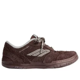 Hamptons Suede Sneaker «Dark Brown Grey» 841765WHPSU2290WHITE