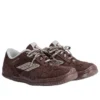 Hamptons Suede Sneaker «Dark Brown Grey» 841765WHPSU2290WHITE
