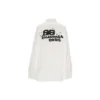 Handgezeichnetes BB-Langarm-Shirt, Oversize «White» 725722TYB189000