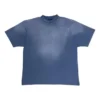 Handgezeichnetes T-Shirt «Blue» 764235TPVU42671