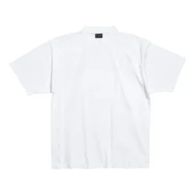 Handgezeichnetes T-Shirt, mittlere Passform «Weiss» 764235TPVU49601