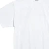 Handgezeichnetes T-Shirt, mittlere Passform «Weiss» 764235TPVU49601