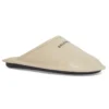 Hausschuhe aus Kalbsleder «Beige» 736288WB7212010