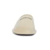 Hausschuhe aus Kalbsleder «Beige» 736288WB7212010