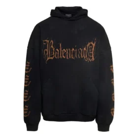 Heavy Metal Baumwoll-Hoodie «Washed Black» 739024-TOVD8-1055