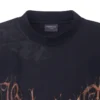 Heavy-Metal-T-Shirt, weite Passform «Black Faded» 744439TOVE11055
