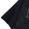 Heavy-Metal-T-Shirt, weite Passform «Black Faded» 744439TOVE11055