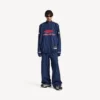 Herren-3B-Fussball-Jacke in neuem Dunkelblau