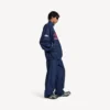 Herren-3B-Fussball-Jacke in neuem Dunkelblau