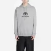 Herren-Balenciaga-Logo-Print, grau 570811THV781300
