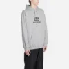 Herren-Balenciaga-Logo-Print, grau 570811THV781300