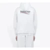 Herren Balenciaga Political Campaign Logo Weiss 600583TIV539040
