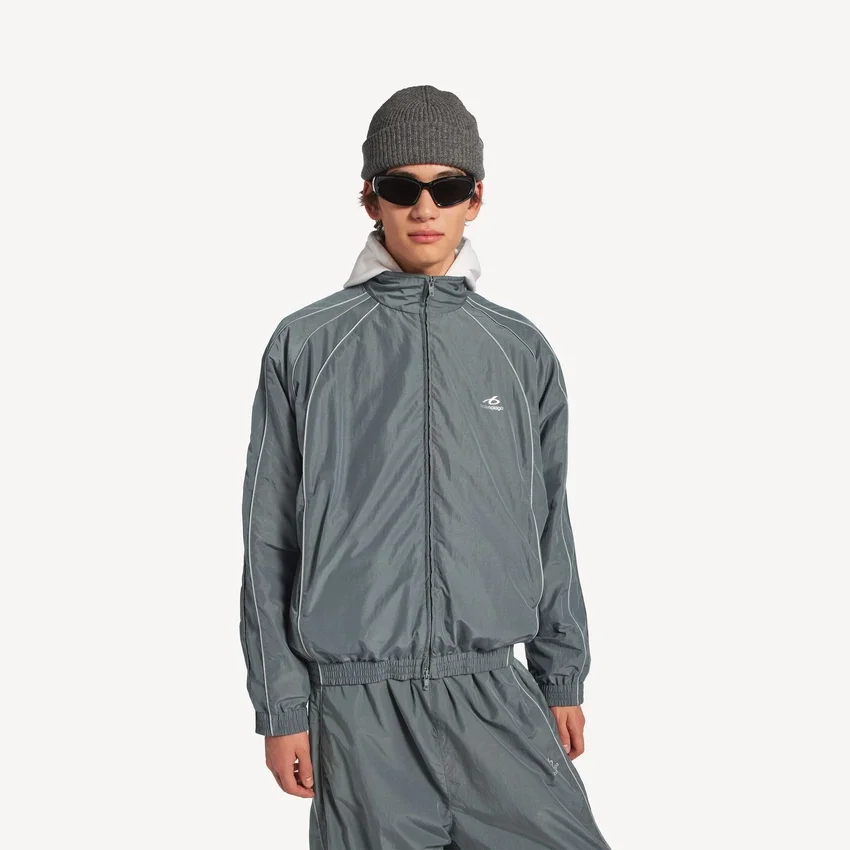 Herren-Bodies-Jacke in Elefantengrau Herren-Bodies-Jacke in Elefantengrau