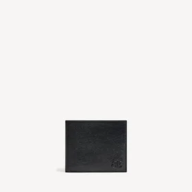 Herren-Brieftasche «Monaco» in quadratischer Faltform, schwarz