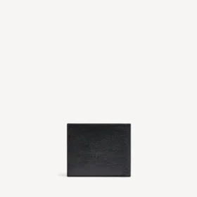 Herren-Brieftasche «Monaco» in quadratischer Faltform, schwarz