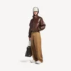 Herren-Chino in Grösse L in der Farbe Camel