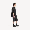 Herren-Denim-Hybrid-Kurzarmhemd «The Door» in Schwarz Herren-Denim-Hybrid-Kurzarmhemd «The Door» in Schwarz