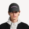 Herren-DIY-Balenciaga-Baseballkappe in Schwarz Herren-DIY-Balenciaga-Baseballkappe in Schwarz