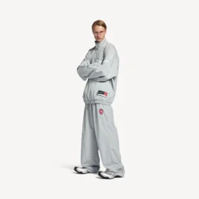 Herren-Fussball-Hose 3b in New Grey