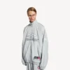 Herren-Fussball-Jacke 3b in New Grey