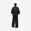 Herren-Fussball-Jacke 3b in Schwarz
