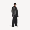 Herren-Hemdjacke in Schwarz