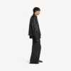 Herren-Hemdjacke in Schwarz