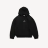 Herren-Hoodie «Bodies» in schwarzer Medium-Passform