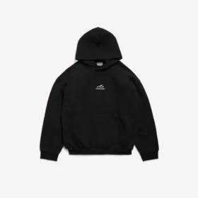 Herren-Hoodie «Bodies» in schwarzer Medium-Passform