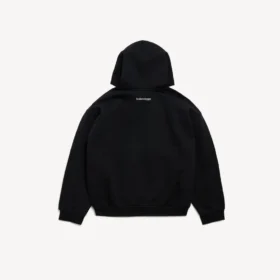 Herren-Hoodie «Bodies» in schwarzer Medium-Passform