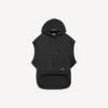 Herren-Hoodie «Bodies» ohne Ärmel, Regular Fit, in Schwarz