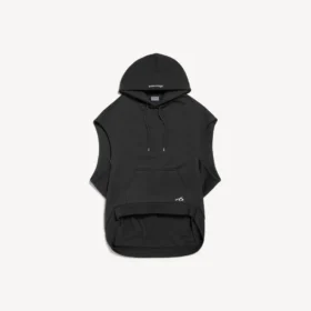 Herren-Hoodie «Bodies» ohne Ärmel, Regular Fit, in Schwarz