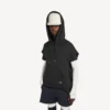Herren-Hoodie «Bodies» ohne Ärmel, Regular Fit, in Schwarz